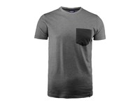 Printer art. Portwillow, Modieuze T-shirt met borstzak
